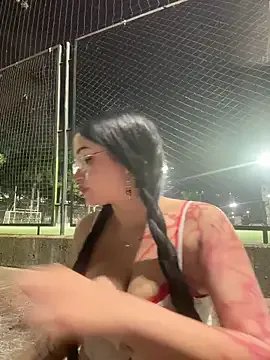 Electra_doll_ — Oil in tits in public